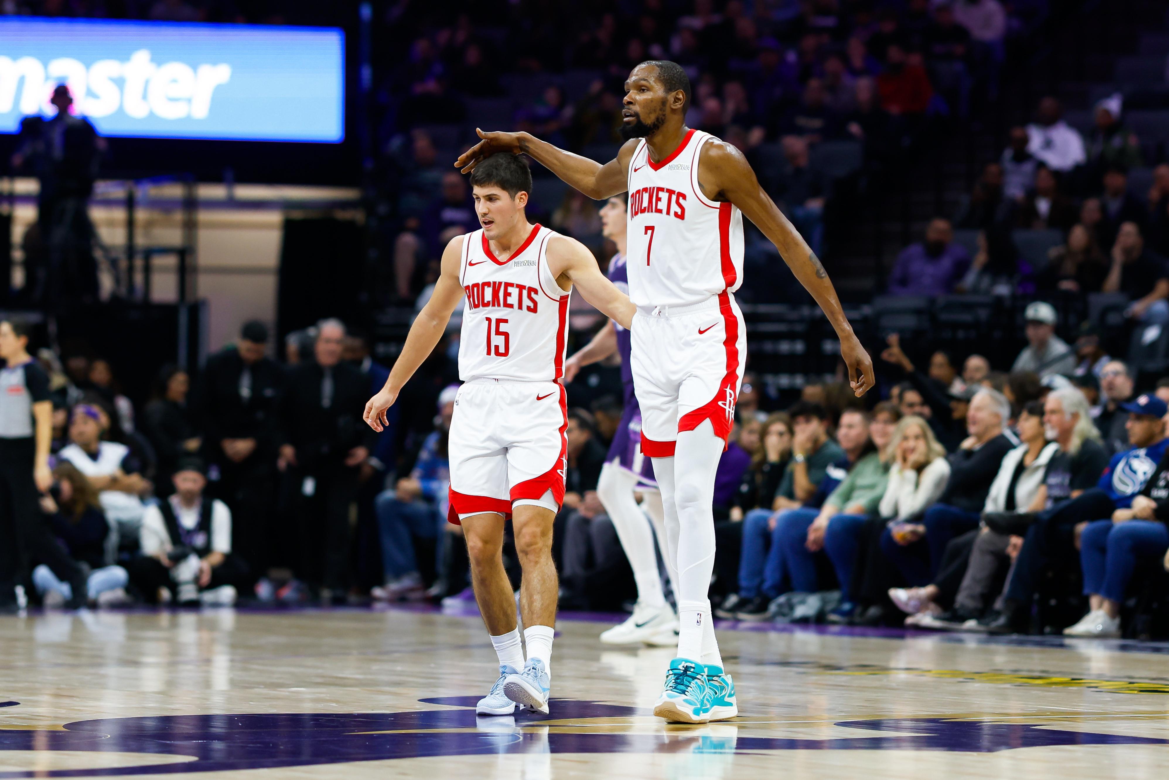 乐鱼体育-火箭战胜森林狼 杜兰特拼尽全力的背后 火箭的硬伤更值得担忧