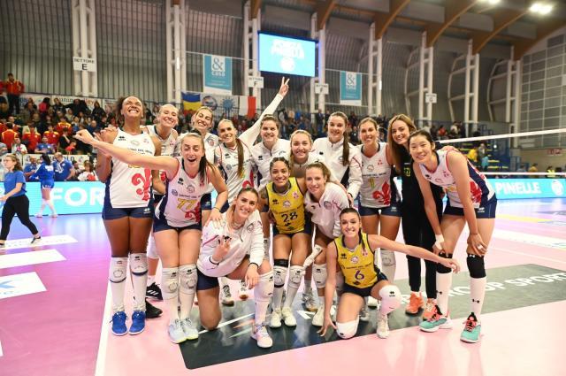 1667777802364032327.jpeg leyu登录入口-意甲女排斯坎迪奇3比1皮内罗洛 朱婷首发斩获16分